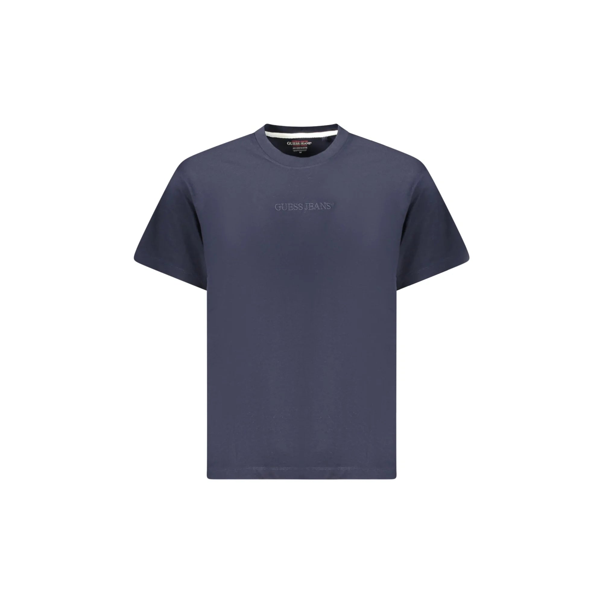Guess Jeans T-Shirt Maniche Corte Uomo Blu Ricamo - foto prodotto
